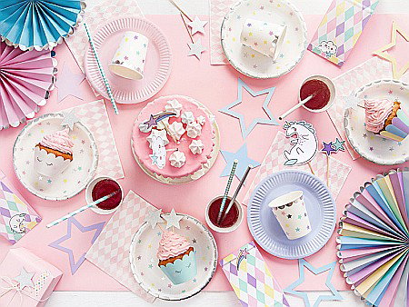 PD FARFURII CARTON Unicorn - Stars, 18 cm 6/SET TPP14 [6]