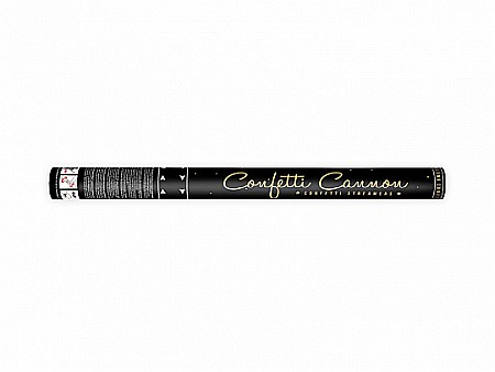ARTICOLE PARTY - PD CONFETTI, Confetti cannon, with streamers, gold, 60cm TUKSE60-019M