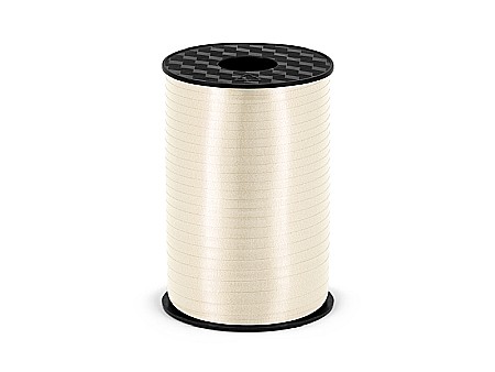 Snur Rafie pentru flori - PD RAFIE ribbon, light cream, 5mm/225m PRP5-079J