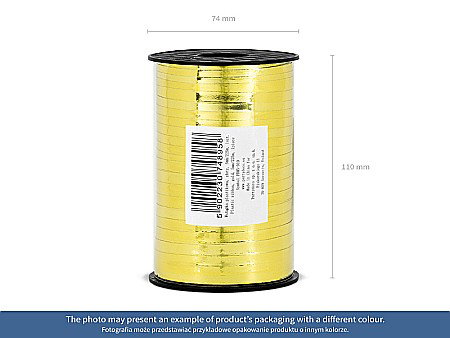 PD RAFIE ribbon, red, 5mm/225m PRM5-007 [1]