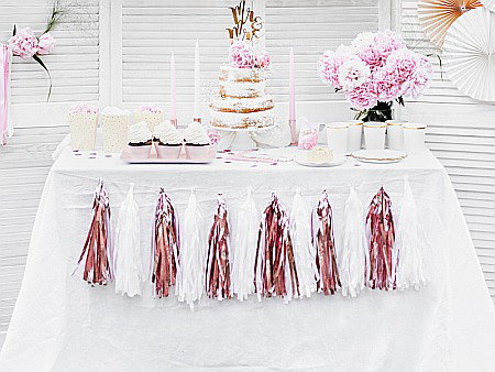 PD GHIRLANDA CU CIUCURI,Tassel garland, white TG1-008 [3]