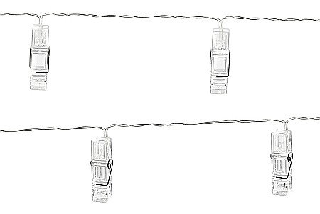 PD LUMINI DECORATIVE LED CU CLIPS DE PRINDERE, clear, 1.4m LEDC3 [1]