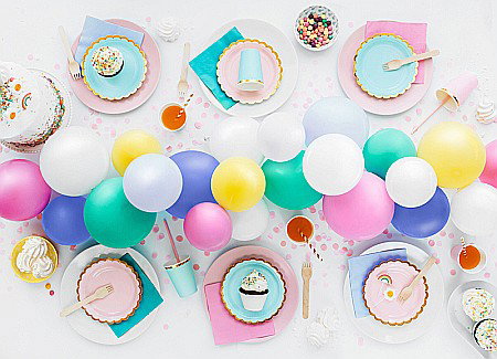 PD FARFURII CARTON light pink, 18cm 6/set TPP16-081J [7]