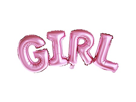 Baloane si accesorii - PD BALON FOLIE ALUMINIU Girl, 74x33cm, pink FB7M-081