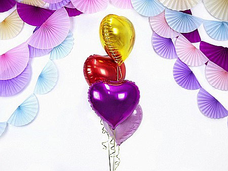 PD BALON FOLIE ALUMINIU Heart, 45cm, gold FB9M-019 [1]