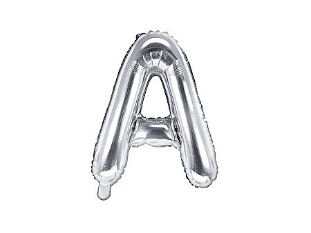 Baloane Folie Aluminiu - PD BALON FOLIE ALUMINIU Letter "A", 35cm, silver FB2M-A-018