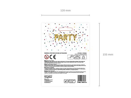 PD BALON FOLIE ALUMINIU Letter "A", 35cm, gold FB2M-A-019 [4]