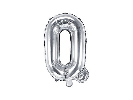 Baloane de Craciun si An Nou - PD BALON FOLIE ALUMINIU Letter "Q", 35cm, silver FB2M-Q-018