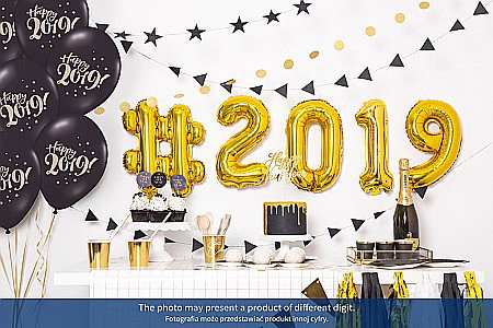 PD BALON FOLIE ALUMINIU Number "4", 35cm, gold FB10M-4-019 [1]