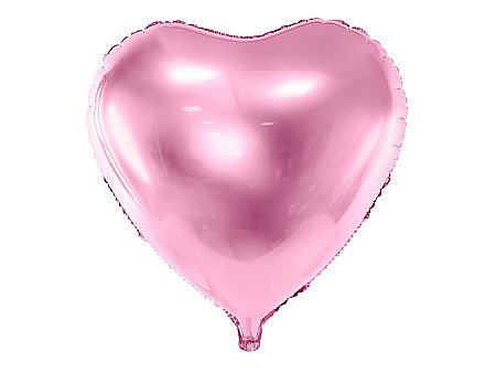Baloane si accesorii - PD BALON FOLIE ALUMINIU Heart, 45cm, light pink FB9M-081J