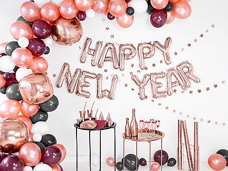 PD BALON FOLIE ALUMINIU Letter "A", 35cm, rose gold FB2M-A-019R [4]