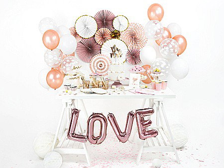 PD BALON FOLIE ALUMINIU Letter "O", 35cm, rose gold FB2M-O-019R [1]