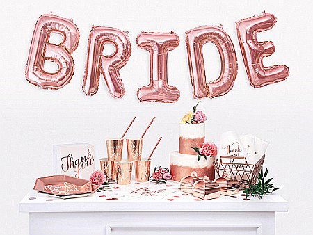 PD BALON FOLIE ALUMINIU Letter "R", 35cm, rose gold FB2M-R-019R [2]