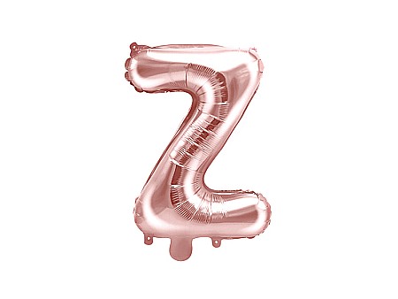 Baloane de Craciun si An Nou - PD BALON FOLIE ALUMINIU Letter "Z", 35cm, rose gold FB2M-Z-019R