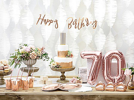 PD BALON FOLIE ALUMINIU Number "7", 35cm, rose gold FB10M-7-019R [2]