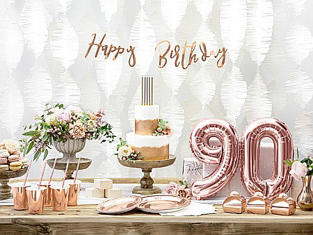 PD BALON FOLIE ALUMINIU Number "9", 35cm, rose gold FB10M-9-019R [5]