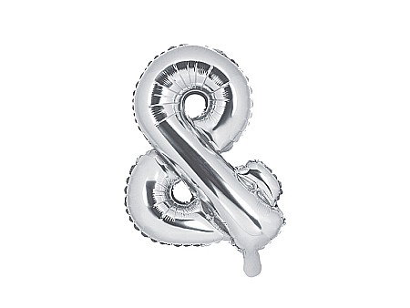 Baloane Folie Aluminiu - PD BALON FOLIE ALUMINIU &, 35cm, silver FB11M-018
