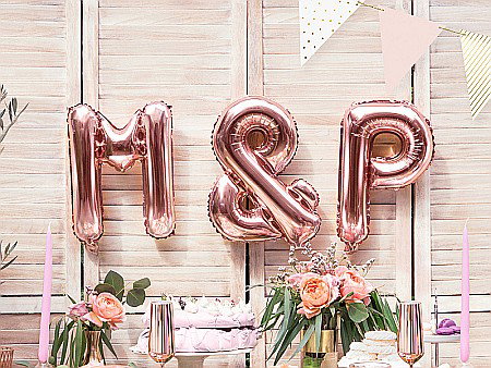 PD BALON FOLIE ALUMINIU &, 35cm, rose gold FB11M-019R [1]