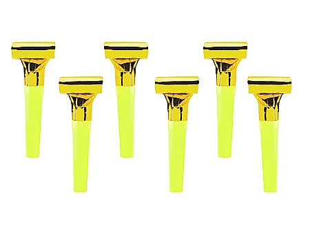 Coifuri/ Suflatori - PD FLUIERE, whistles, gold 6/set GWI6-019