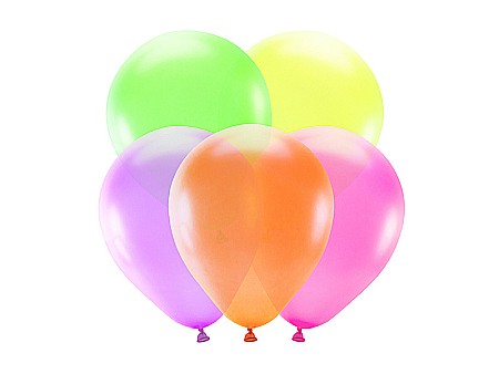 Baloane latex - PD BALOANE Neon Balloons 25cm, mix 5/SET BN10-000-5