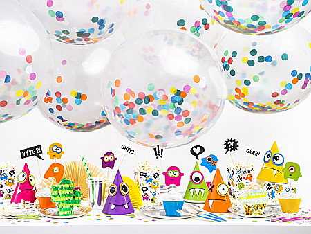 PD BALON Confetti balloon - circles, 1m, mix BK36-1-000 [1]