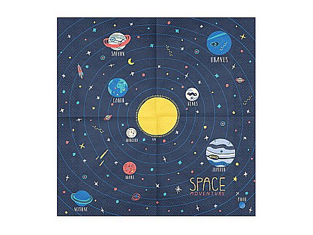 PD SERVETELE HARTIE 33*33CM SPACE PARTY 20/SET SP33-57 [1]