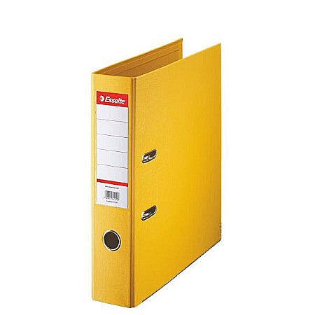 Bibliorafturi - BIBLIORAFT PLASTIFIAT ESSELTE 7.5CM GALBEN ES10782