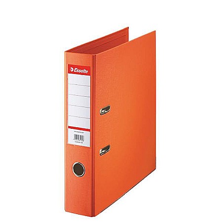 Bibliorafturi - BIBLIORAFT PLASTIFIAT ESSELTE 7.5CM PORTOCALIU ES11234