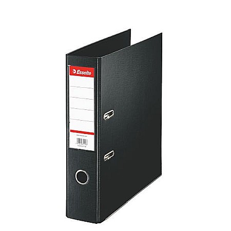 Bibliorafturi - BIBLIORAFT PLASTIFIAT ESSELTE 7.5CM NEGRU ES11257