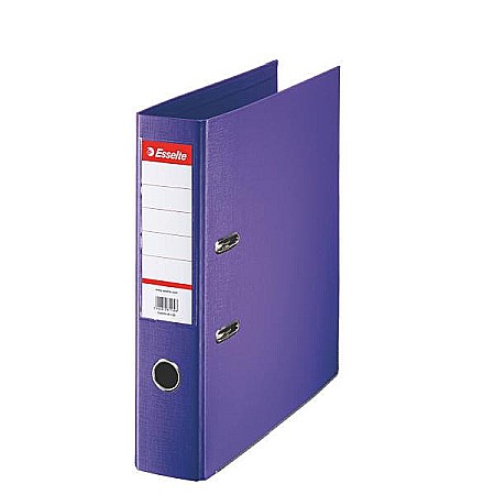 Bibliorafturi - BIBLIORAFT PLASTIFIAT ESSELTE 7.5CM MOV ES11279