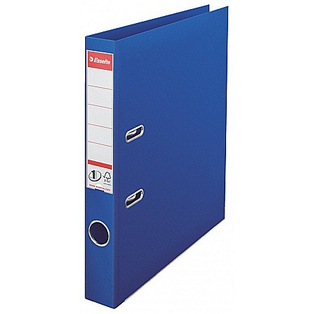 Bibliorafturi - BIBLIORAFT PLASTIFIAT ESSELTE 5CM ALBASTRU ES81195