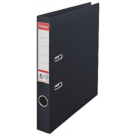 Bibliorafturi - BIBLIORAFT PLASTIFIAT ESSELTE 5CM NEGRU ES81197