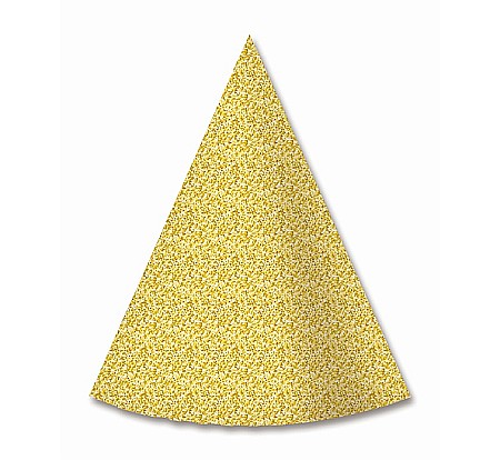 Coifuri/ Suflatori - GOD COIF DIN CARTON Paper hats, gold, 16.5cm, 4/set PF-CPZL4