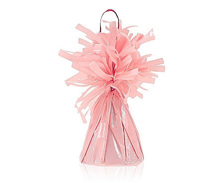 Accesorii Baloane - GOD CONTRAGREUTATE PT BALOANE CU HELIU FOLIE ROZ PASTEL 145G WHT4/PR