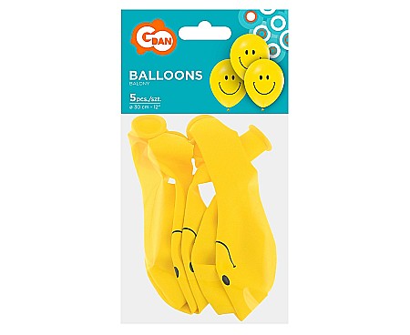 GOD BALOANE LATEX SMILE 30CM 5/SET GZ-USM5 [1]