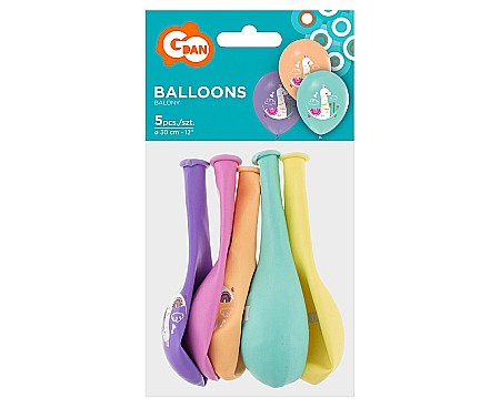 GOD BALOANE LATEX LLAMAS 30CM 5/SET GZ-LAM5 [1]