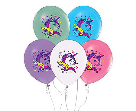 GOD BALOANE LATEX Unicorns, 30cm, 5/set GZ-JED5 [1]