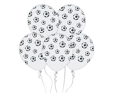 Baloane latex - GOD BALOANE LATEX Balloons Football, 30cm, 5/set GZ-PIN5