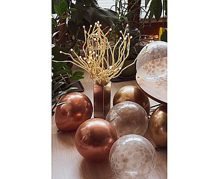 GOD BALOANE Balloon Bouquet B&C, 30cm, gold and cooper 7/set BB-ZLM7 [2]
