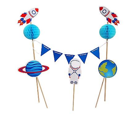 ARTICOLE PARTY - GOD DECORATIUNI PENTRU TORT Universe cake topper QT-DTKO