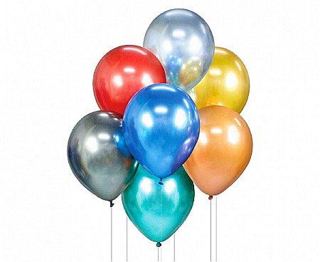 Baloane latex - GOD BALOANE Balloon Bouquet B&C, 30cm, assorted colours, 7/set BB-MIX7