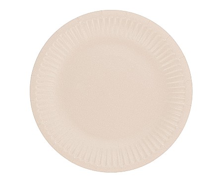 Farfurii/ Pahare/ Servetele/ Paie/ Tacamuri/ Fete masa - GOD FARFURII CARTON Solid colour, light pink, 18cm 6/set PW-TJR7