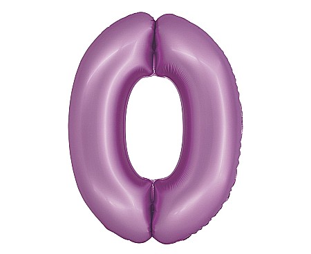 Baloane si accesorii - GOD BALON FOLIE ALUMINIU SMART 0 MAT LAVENDER 76CM CH-SLW0
