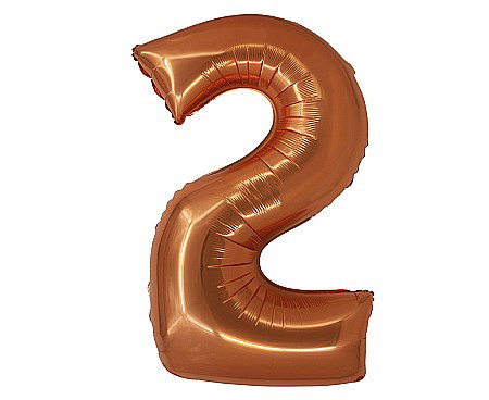 Baloane si accesorii - GOD BALON FOLIE ALUMINIU SMART 2 CUPRU 76CM CH-SMD2