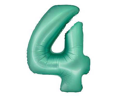 Baloane si accesorii - GOD BALON FOLIE ALUMINIU SMART 4 MAT MINT 76CM CH-SMT4