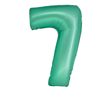 Baloane si accesorii - GOD BALON FOLIE ALUMINIU SMART 7 MAT MINT 76CM CH-SMT7