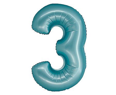 GOD BALON FOLIE ALUMINIU SMART 3 MAT LIGHT BLUE 76CM CH-SJN3 [0]