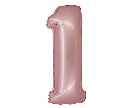 ARTICOLE PARTY - GOD BALON FOLIE ALUMINIU SMART 1 MAT LIGHT PINK 76CM CH-SJR1