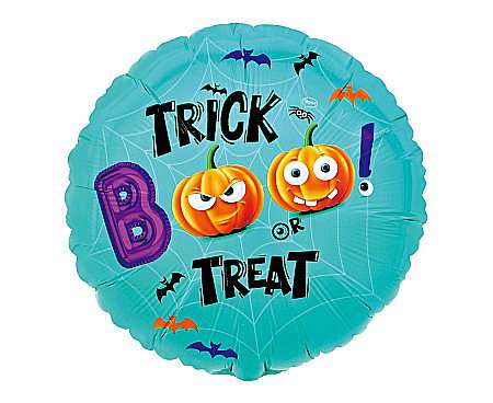 DE SEZON - GOD BALON FOLIE ALUMINIU BOO!, 36cm, Trick or Treat FG-OBOO