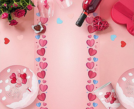 GOD FARFURII CARTON Love Is In The Air, pink, 18cm 6/set PG-TLR6 [1]